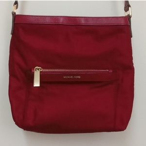 *Final Price* Michael Kors Deep Red Crossbody Bag